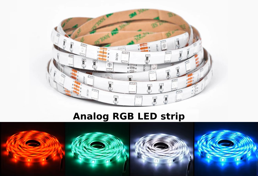 analog rgb led strip